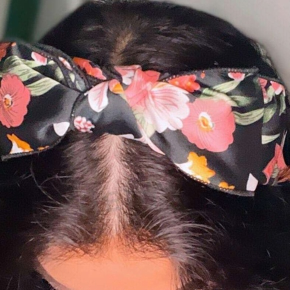 Floral Print Bow Cottagecore Headband main image 8